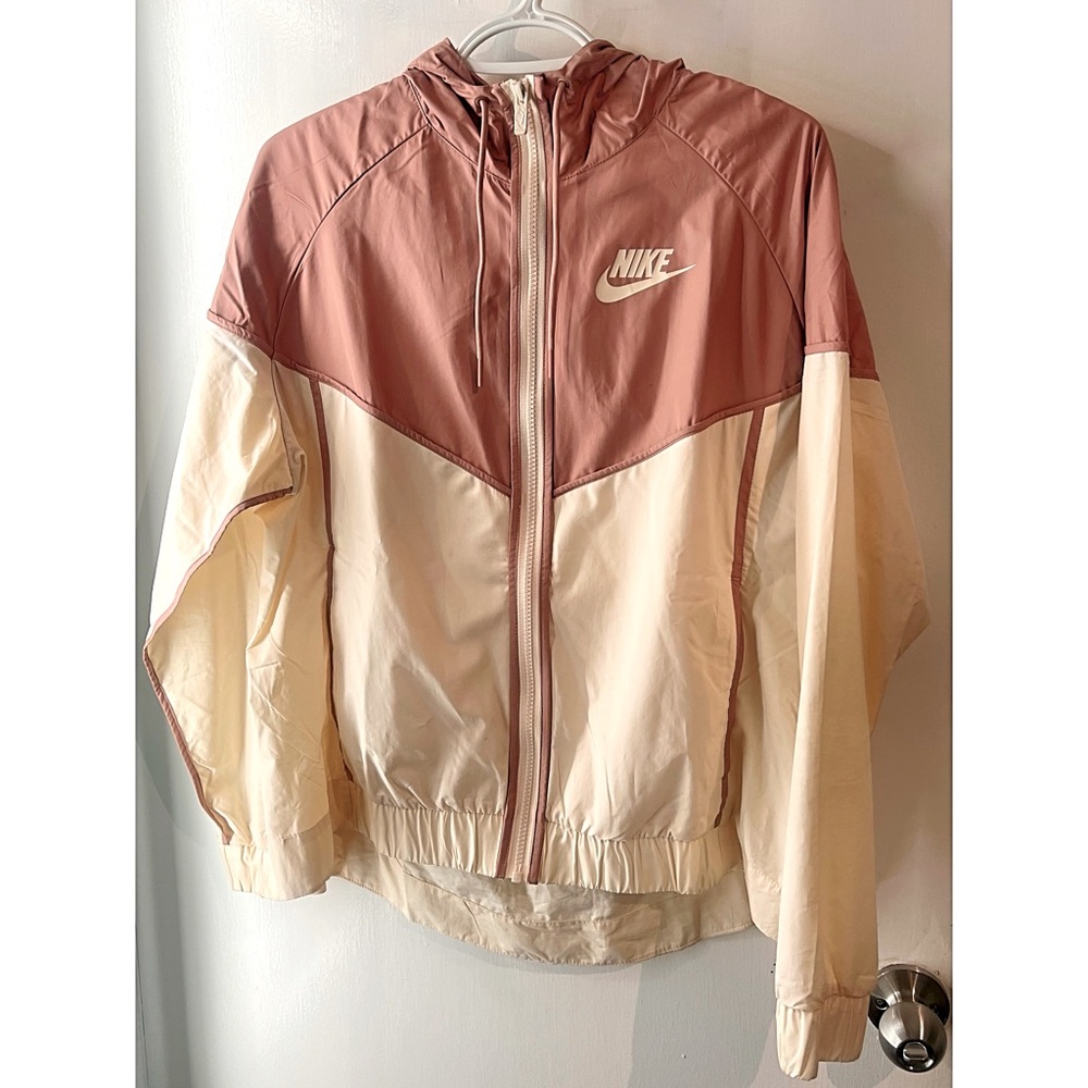 Nike Windbreaker (DustyRoseXCream) size LG